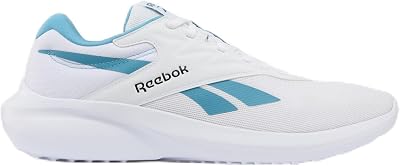 Baskets Lite 5 pour Homme, Blanche/Bleu Chaud, 42 EU