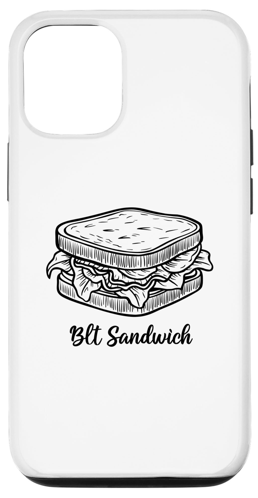 iPhone 12/12 Pro BLT Sandwich Bacon Lettuce Tomato Design Case