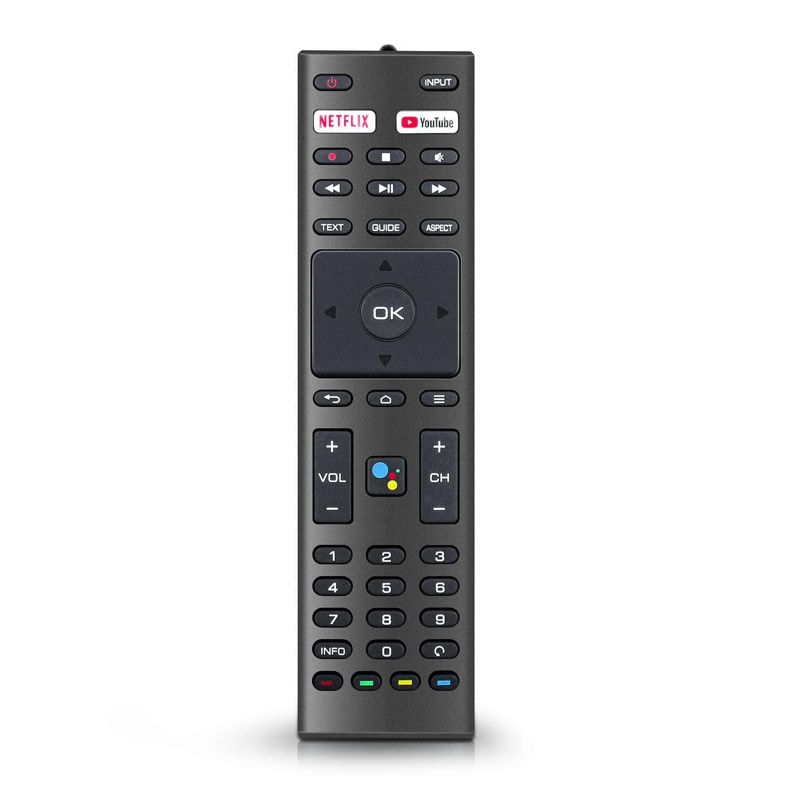 Photo 1 of RM-C3329 Remote Control for JVC TV Remote Control and Konka TV Remote Replacement RM-C3329 RM-C3359 RM-C3369 RM-C3363 32H31A 40H33A 43U55A 50Q75A 50U55A 55Q75A 55U55A 65Q75A 65U55A 75Q75A 75U55A