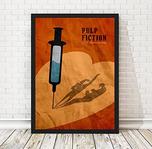 Quentin Tarantino Pulp Fiction Minimalist Movie Poster, Artwork Print, Unframed Print, Office Decor, Home Decor, Wall Hanging, Cafe Decor