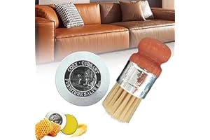 MUMUSEN Wise Owl Furniture Salve for Leather, Leather Salve for Furniture, Leather Furniture Salve and Brush, Wise Owl Paint, Furniture Salve Leather