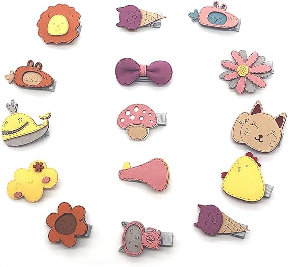 Amazon Co Jp 15点 セット 安全なヘアクリップ 子どもヘアクリップ ベビー ヘアピン 前髪クリップ 赤ちゃん キッズ ヘアアクセサリかわいいー ヘアアクセサリー 子供 カラフル 可愛い 動物 お花 女の子 髪飾り C 15 ベビー マタニティ