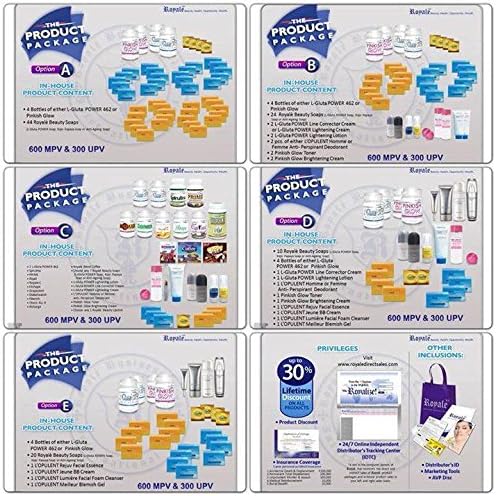 Royal Health and Wellness Business Distributor Kit