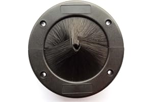 AEINIWERAABBCC Raised Floor Airflow Management 4" Round Floor Brush Grommet (1 Pack)