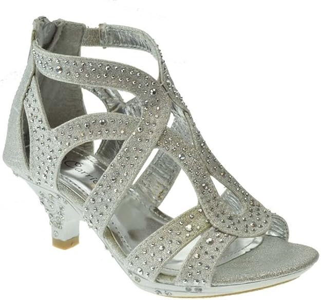 silver platform dress sandals