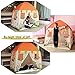 Homfu Kids Play Tent for Children Playhouse Toy As Gifts for Boys and Girls Play Indoor and Outdoor (Orange)