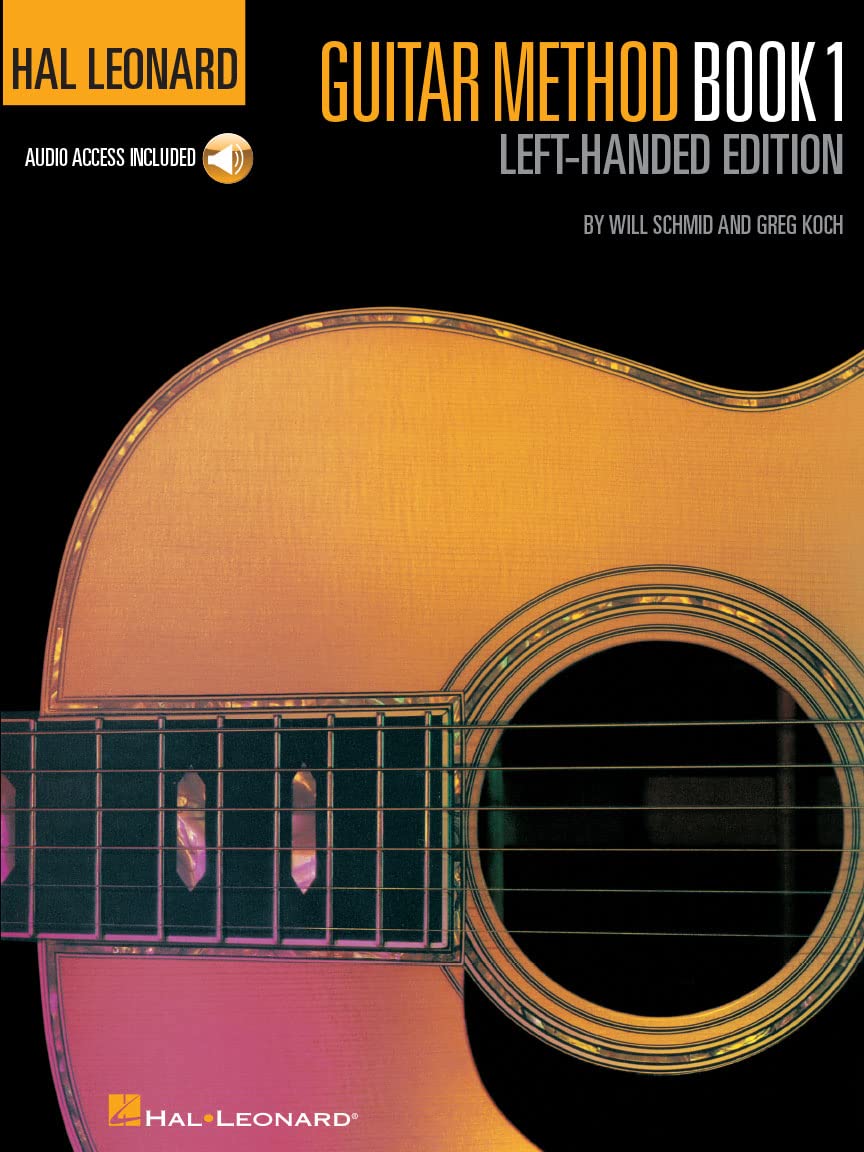 Hal Leonard Guitar Method Book 1 Left-Handed Edition (Book/Online Audio) (Hal Leonard Guitar Method Books) (Includes Online Access Code)