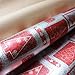 Premium Christmas Holiday Wrapping Paper Rolls - Pack of 4 Rolls 65SQFT Hot Stamp Christmas Ornaments and Tress on Kraft Metallized Snowflake and Trees