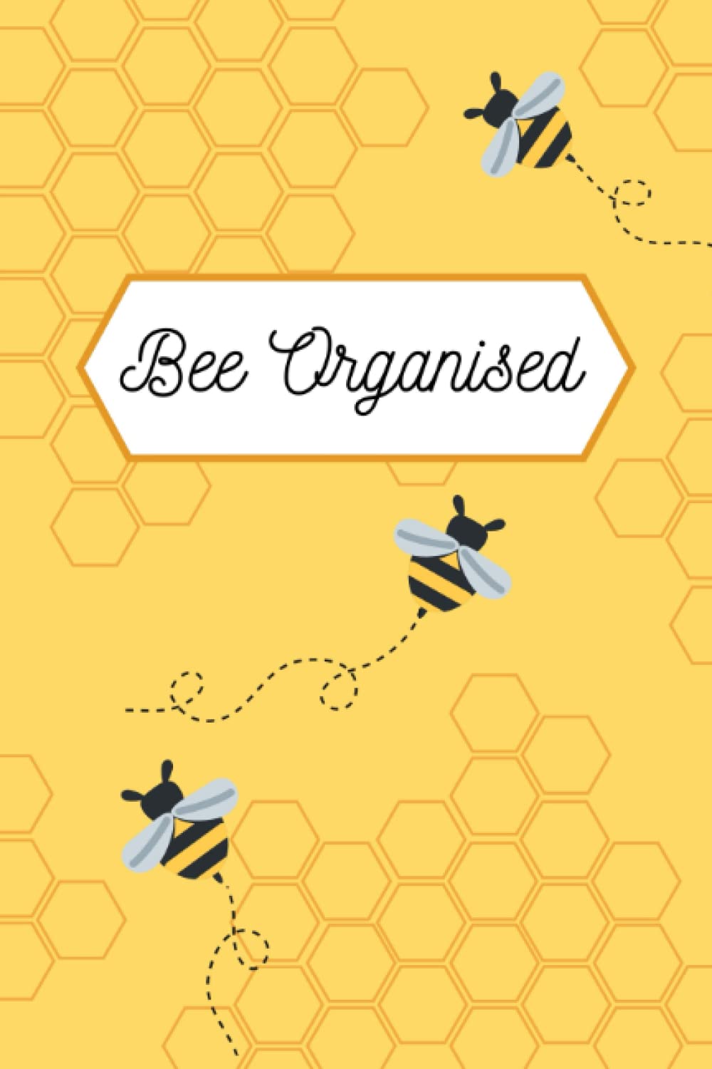 Bee Organised Planner - Undated Colour Monthly and Weekly Planner/Diary