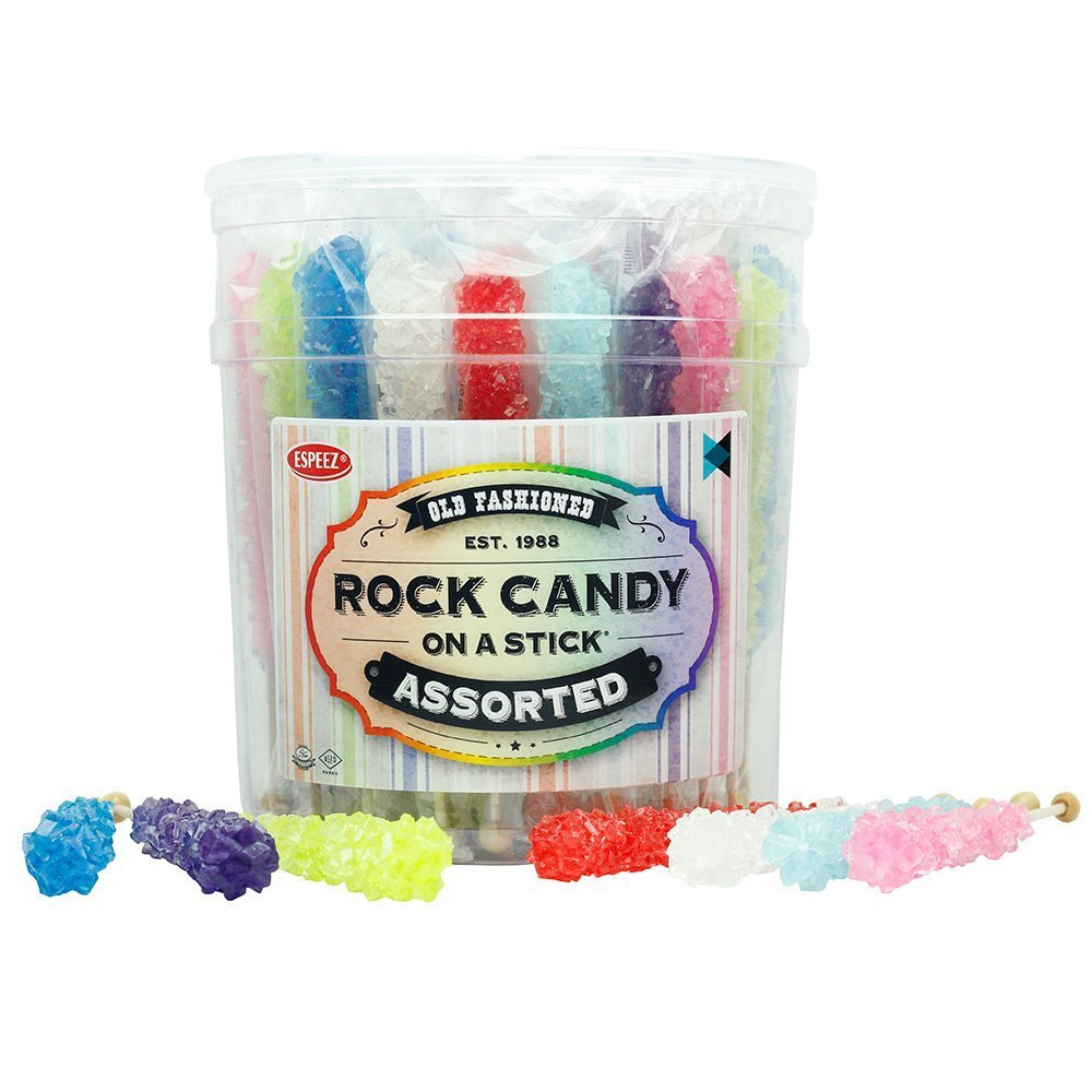 Rock Candy Swizzle Sticks Rock Candy Sticks 48 Sticks (Assorted