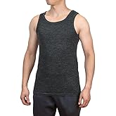 SHEEP RUN 100% Merino Wool Men's Lightweight Moisture Wicking Breathable Tank Top