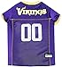 NFL Minnesota Vikings Dog Jersey, Size: X-Large. Best Football Jersey Costume for Dogs & Cats. Licensed Jersey Shirt