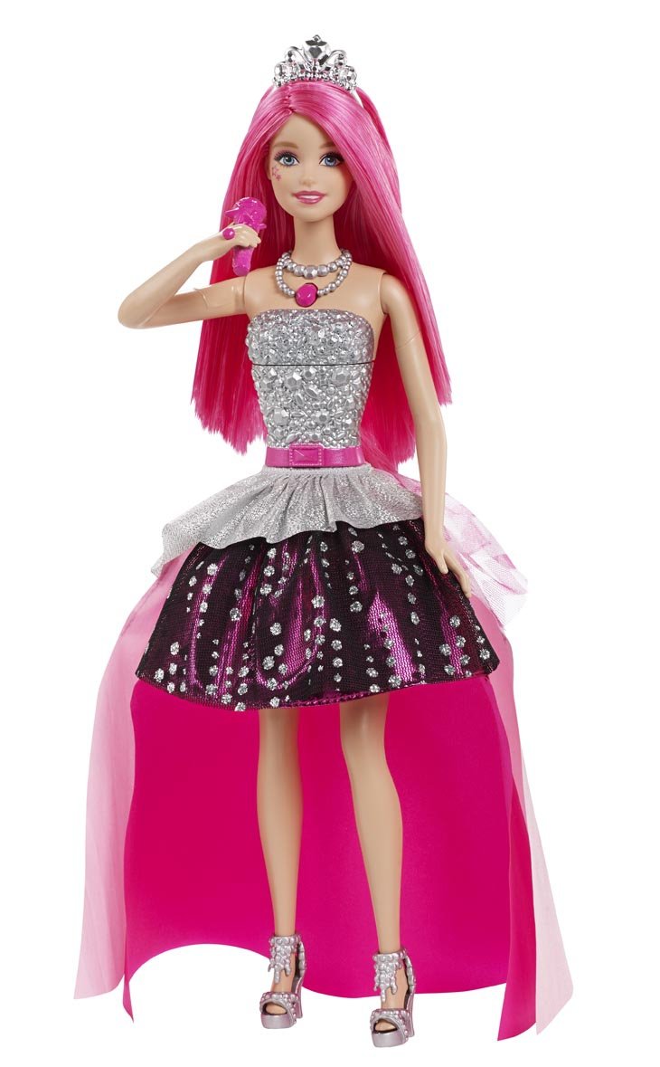 Barbie Mattel CMR83 Princess Courtney with Microphone