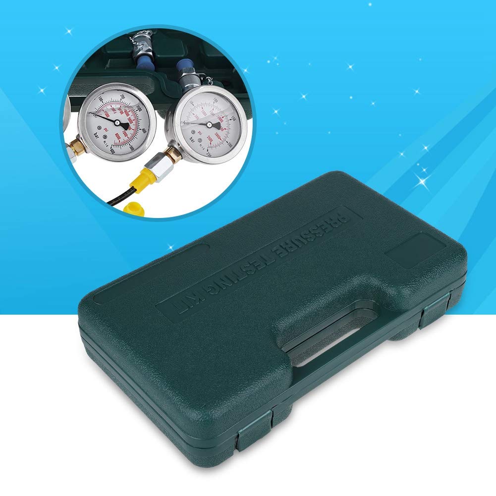 Hydraulic Gauges Kit, Portable Excavator Hydraulic Pressure Test