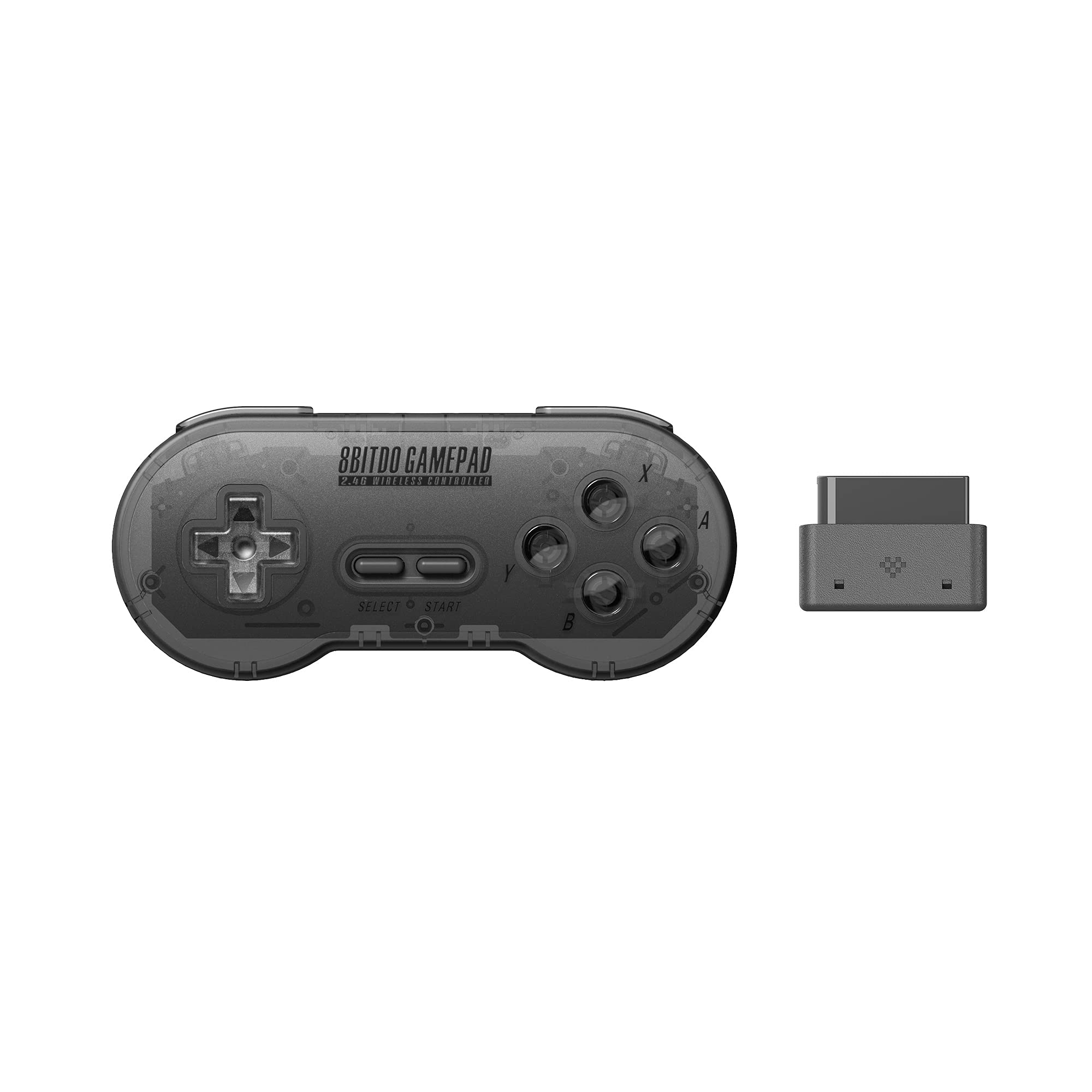 8Bitdo Sn30 2 4G Wireless Gamepad for Original SNES Sfc Transparent E | amzdealz