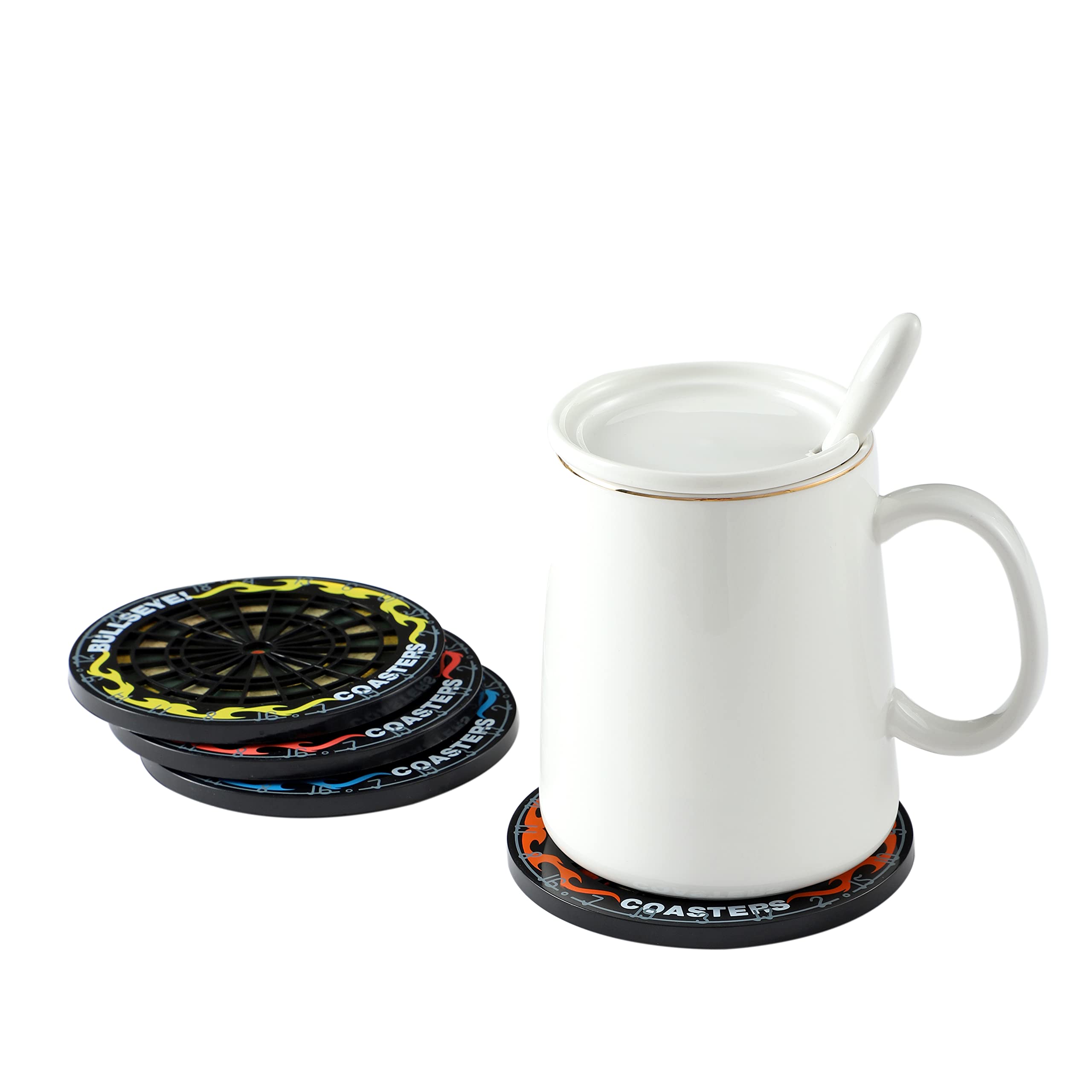 Novelty Gifts Stocking Filler Secret Santa Presents Dartboard Drink Coasters