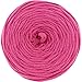 T-Shirt Yarn - Cotton Fettuccini Zpagetti - Sewing Knitting Crochet T-Shirt Yarn - 100 Yards - Pink
