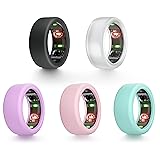 BKHEY Silicone Cover for Oura Ring Protector, 5