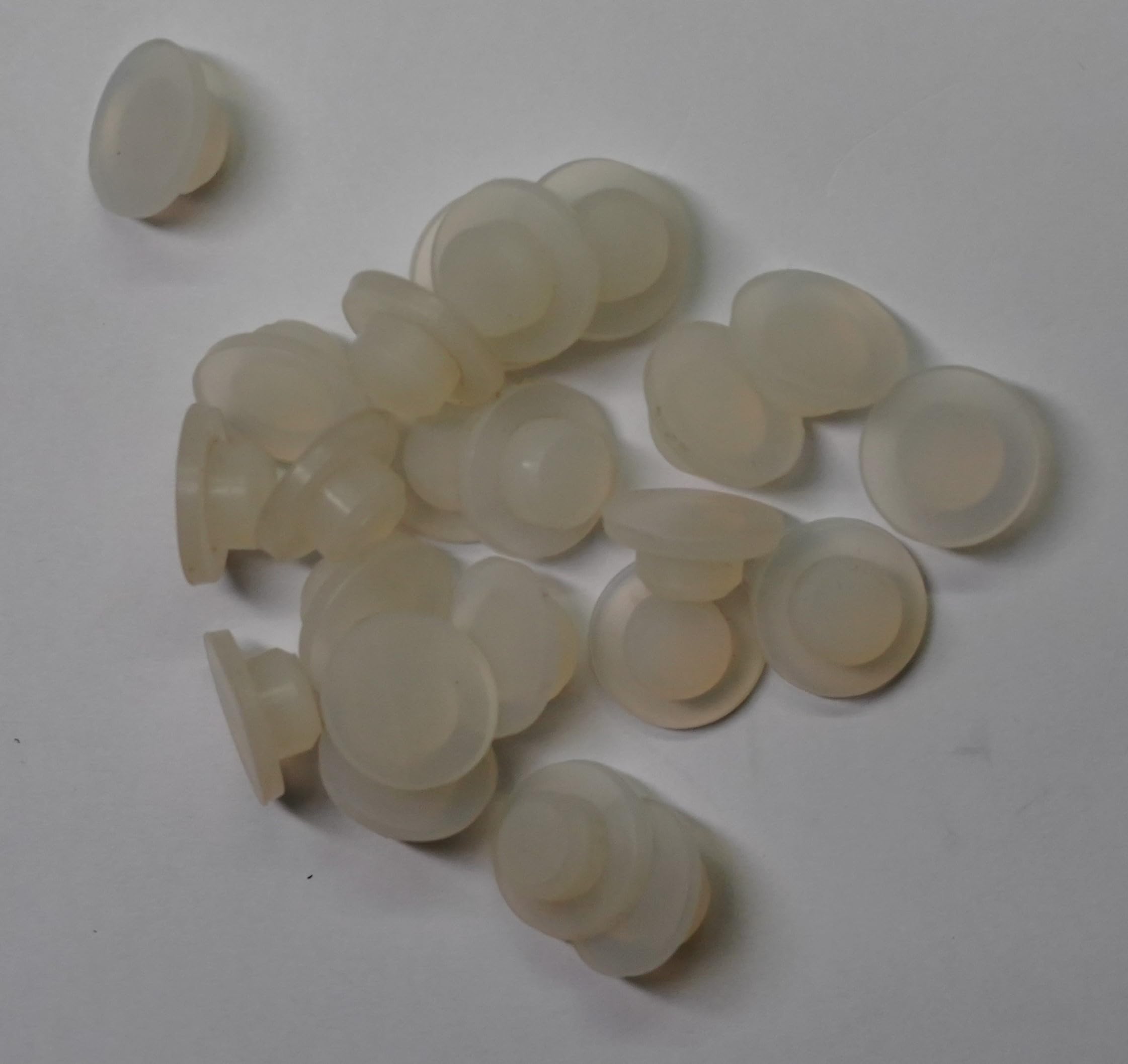 Plug for 3/8" 9.5mm Hole (Pack of 25) Thread Nut Cover Seal Mount High Temp Reusable Silicone Rubber