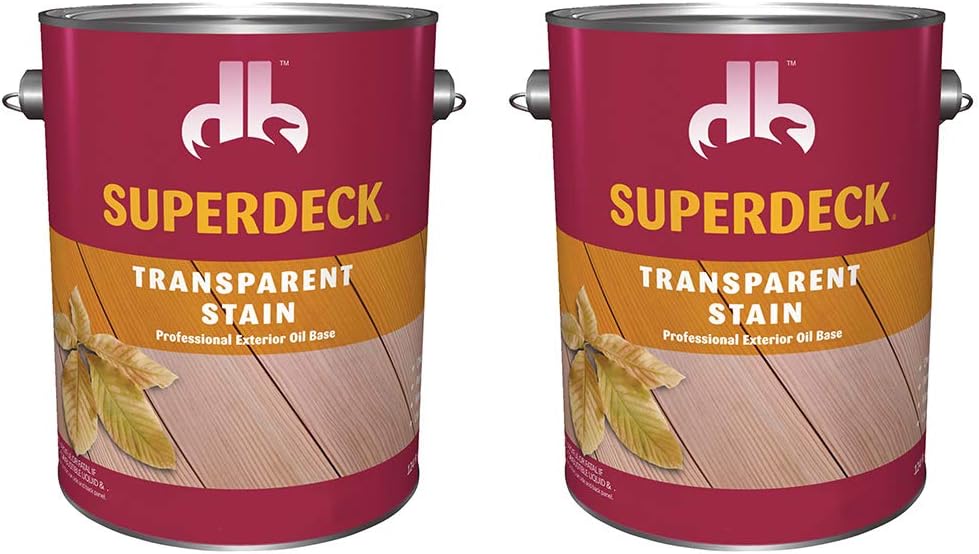 Duckback Superdeck Transparent Stain Cedar Tone Mission Brown 1912 2
