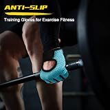 flintronic Gym Gloves Breathable Training Gloves with Silicone Pad view 5