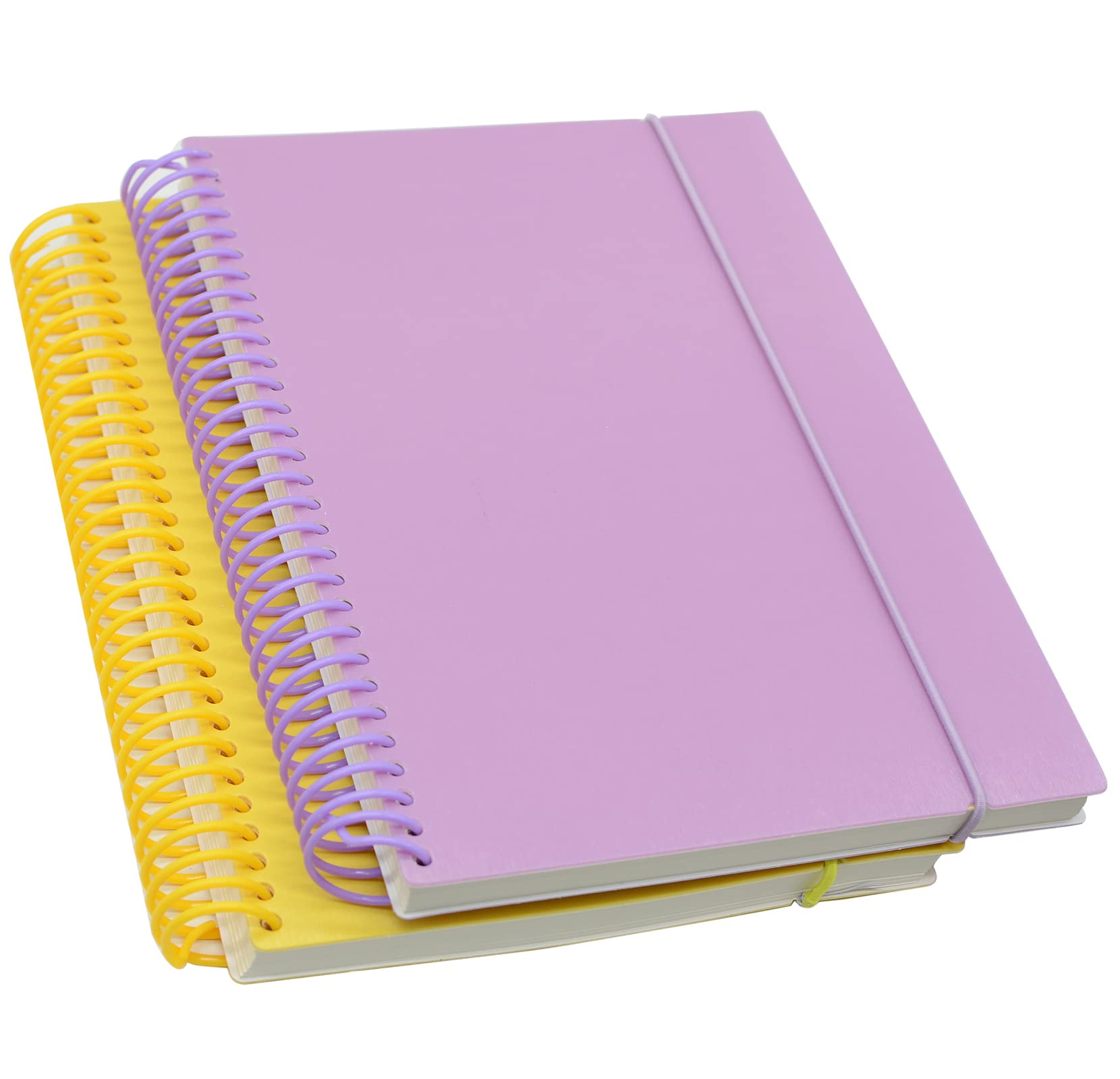 Large Spiral Notebook With Bandage, 2 Pcs 10.2 Inch