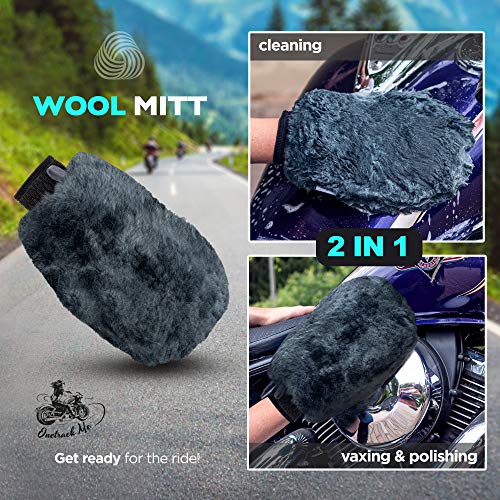 Me Motorcycle Detailing Brush Kit 6 Pack Natural Boar Hair