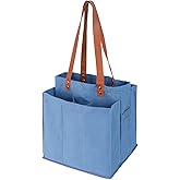 Alex Virtue Reusable Grocery Bags for Heavy Duty,Tote Bags Bulk,Foldable Shopping Bags,Utility Multipurpose Tote