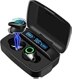 DuoTen Waterproof Wireless Earbuds, Bluetooth 5.0 Wireless Headphone 156H Playtime Hi-Fi Stereo Sound, IPX7 Waterproof…