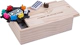 Engelhart Mexican Train Dominoes Set D9 55 Dominoes 2-4 Players Trains view 8