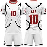 MIAOCOS Tshirt and Shorts Set Cosplay Team Lucky NO. Shirt Sport Outfit