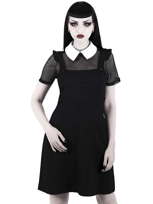Killstar 2-teiliges Kleid Juju Pinafore Dress