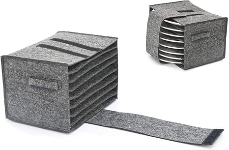 Dunedesign Wohnmobil Tellerhalter Fur 8 Teller Filz Geschirrhalter Camping Geschirr Aufbewahrung Amazon De Kuche Haushalt