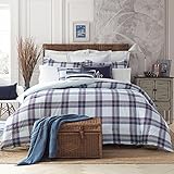 Tommy Hilfiger Comforter Set TH SURF Plaid, King, Blue