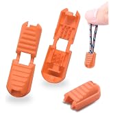 12 Pack Zipper Pull Tabs Cord Ends Tips Shoe Lace End Clips Cord Lock for Paracord Molle Backpack Quick No Tie Shoelace Triathlon Marathon Running Shoe