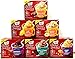 Duncan Hines PERFECT SIZE FOR ONE, Variety 6 Pack, 1 box each of CINNAMON COFFEE CAKE; CORN MUFFIN; BANANA BREAD; BROWNIE; COOKIES & CREAM; CARROT CAKE; + BONUS Package of Heavy Duty Plastic Spoons.