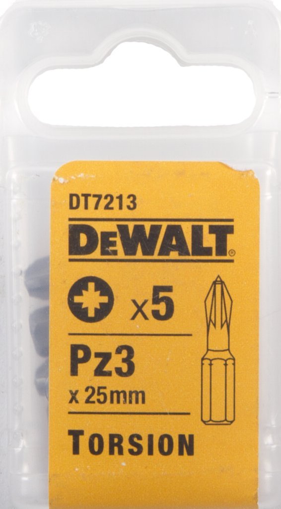 DeWalt DT7213QZ PZ3 25mm Torsion Bit (5 Pieces)