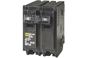 Square D Schneider Electric 60A 2 Pole HO Breaker HOM260C