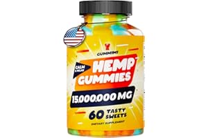 GUMMIMI Hеmp Gummies – 15,000,000 – High Potency Comforting Hеmp Oil – Ease Worries, Hurting and Discomfort in Body – Fruity Flavored Gummy Bear
