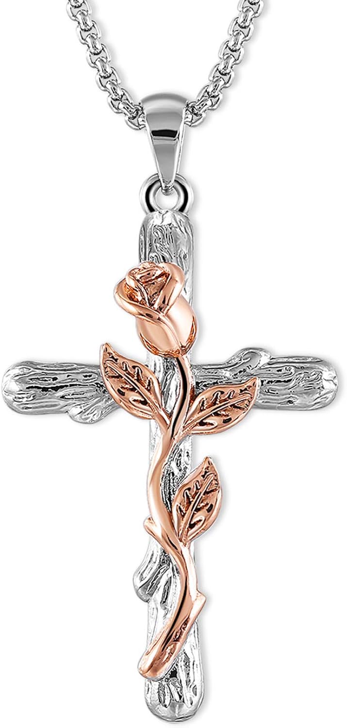 mothers day cross necklace