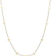 Happiness Boutique Collana Stella In Acciaio Inossidabile - Delicata Con 9 Pendenti, Ipoallergenica, Regalo Per Donna - 5
