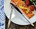 CLEARANCE fimicc Flatware Set with 24K Gold Plated 18/10 Stainless Steel - Elegant Silverware set of 20 Pieces - Cutlery Set Service for 4