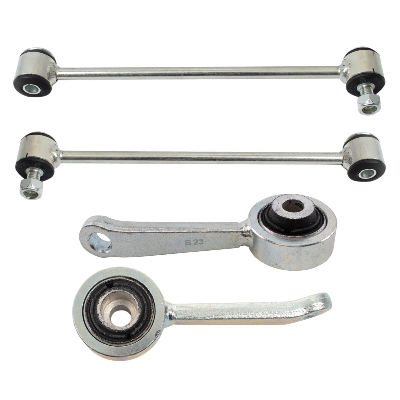 TRQ Sway Bar Link Set Compatible with 2003-2011 Mercedes-Benz
