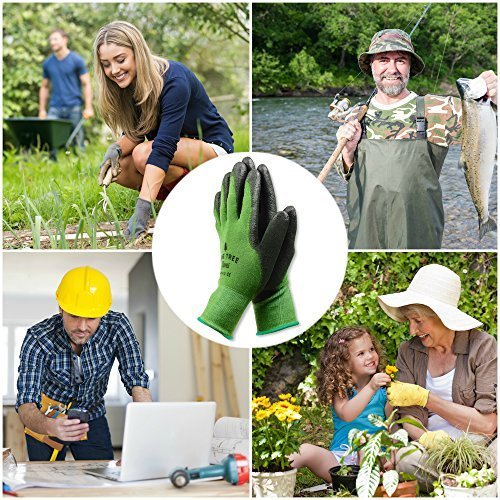 image for Pine Tree Tools Bamboo Working Gloves for Women & Men. Ultimate Bareha