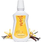 SuperMouth® Fluoride Mouthwash – Fluoride + Nano-Hydroxyapatite, Vitamins D3 & K2, Prebiotics, Alkaline pH 8.5, Alcohol-Free, Strengthens Enamel, Freshens Breath, Safe Clean Ingredients, Tasty Flavors