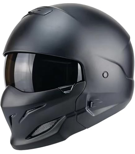 Amazon.com: Woljay Visor Motorcycle Open Face Helmet Wind Shield