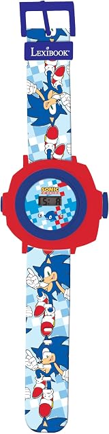 Lexibook Sonic Projection Watch DMW050SN with 20 Images, Adjustable Kids view 2