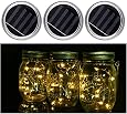 KINGCOO Solar Lichterkette Outdoor – 20 LED Lampions, 4,8 M, Wasserfest & Automatisch