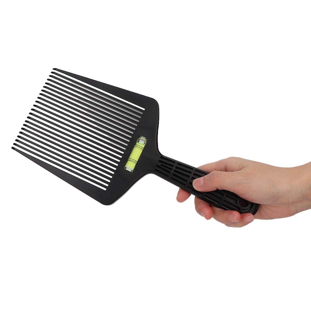 BigBig Style Store Afro Comb, Flat Top Comb Professional Oil Head Wide Tooth Comb Barber Hairstyling Brush Tool