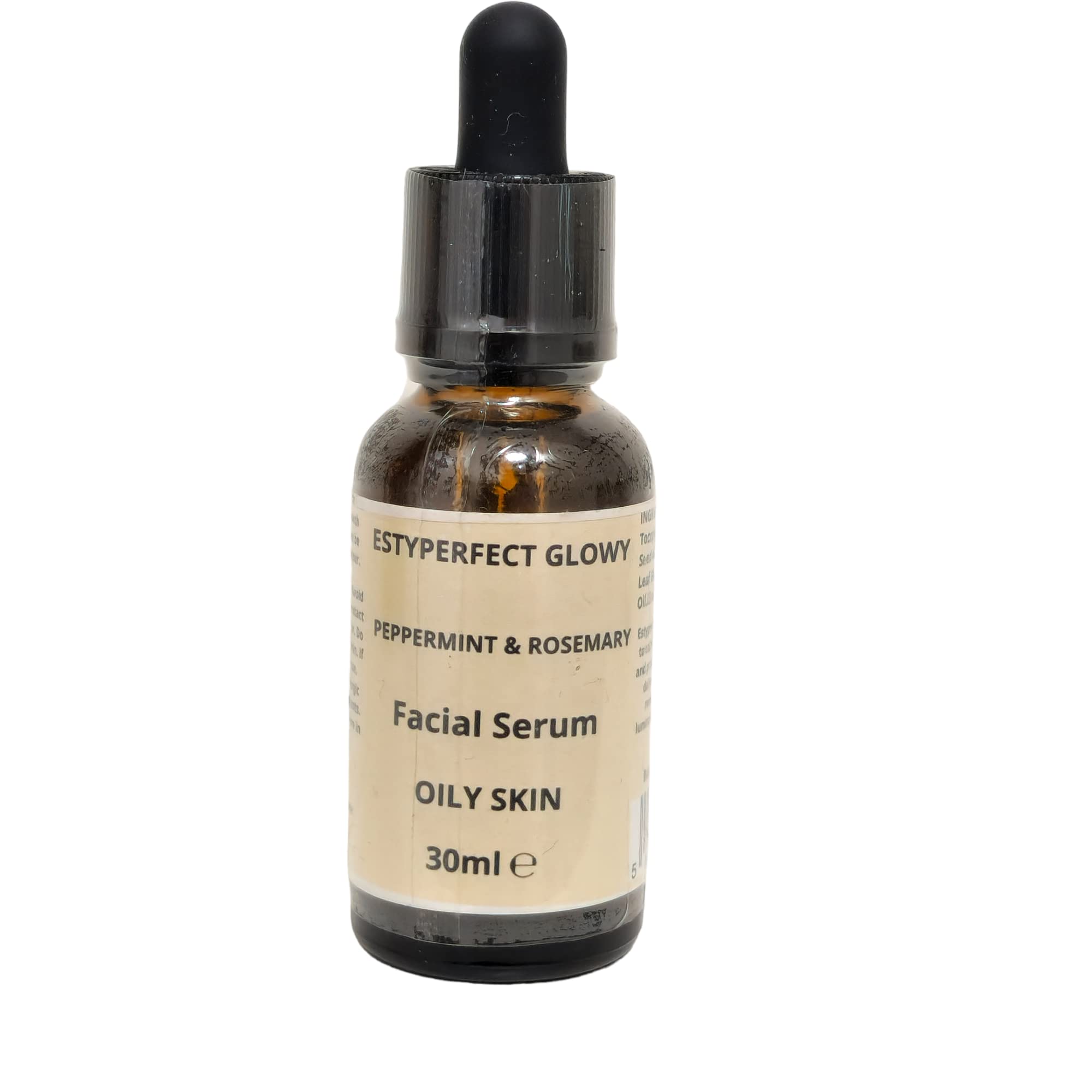 Organic Peppermint & Rosemary Facial Serum.